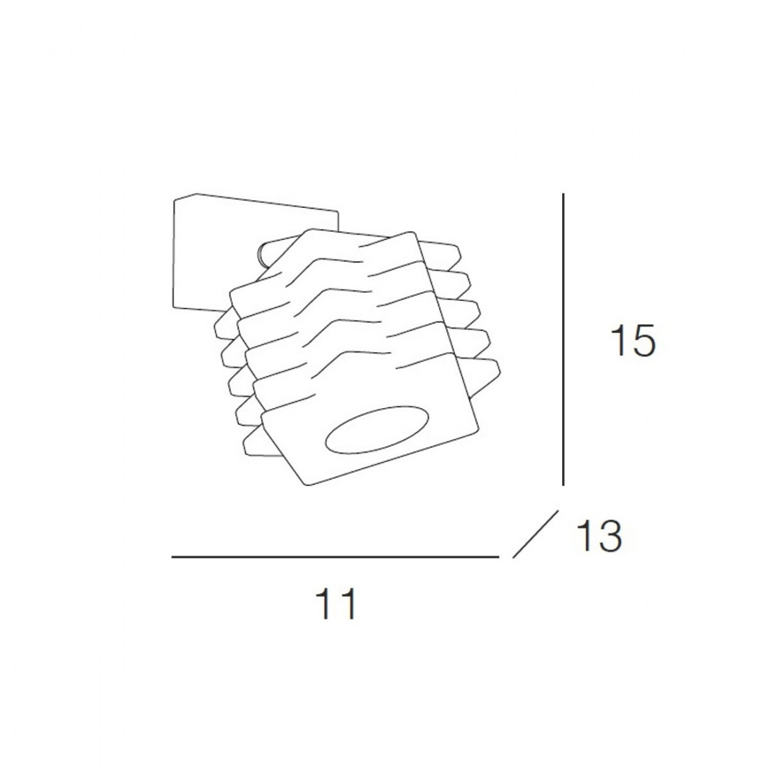 Faretto RUBIK 1126 F1 Top Light