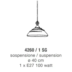Pendelleuchte LM-4260 1SG...