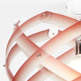 Plafoniera moderna EMPORIUM NUCLEA E27 LED 40CM metacrilato lampada soffitto