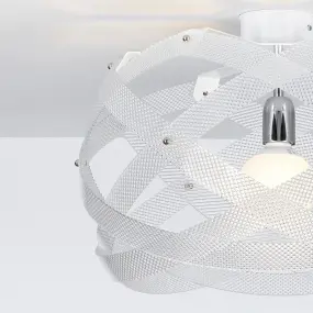 Plafoniera EM-NUCLEA 53CM E27 LED moderna metacrilato colorato sfumato lampada soffitto bambini camerette interno