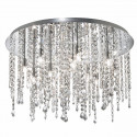 Plafoniera moderna Ideal Lux ROYAL PL12 053004 G9 LED metallo cristallo lampada soffitto