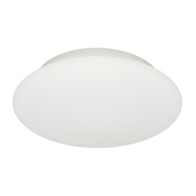 Plafoniera LL-MY WHITE 16W LED IP65 39cm esterno polietilene lampada soffitto parete tonda