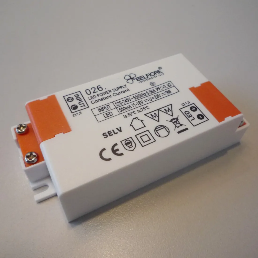 Alimentation BF-4045C 3006026.252 Transformateur pilote 18.2W 350mA DC