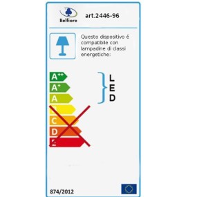 Applique incasso BF-2446 GU5.3 GU4 LED 12V gesso bianco biemissione verniciabile parete cartongesso muro interno IP20