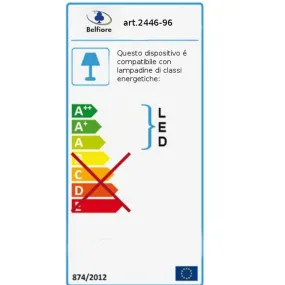 Applique incasso BF-2446 GU5.3 GU4 LED 12V gesso bianco biemissione verniciabile parete cartongesso muro interno IP20