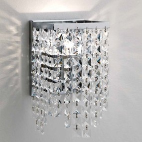 Appliques Led avec carrés de cristal MEXIQUE Illuminando