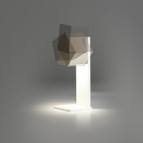 Abat-jour CO-CUBICK 13W LED 1140LM 30cm méthacrylate réglable simple émission lampe cube table intérieur moderne