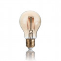 Confezione lampadina ID-VINTAGE E27 4W LED 300LM 2200°K vetro ambra goccia retrò luce caldissima interno