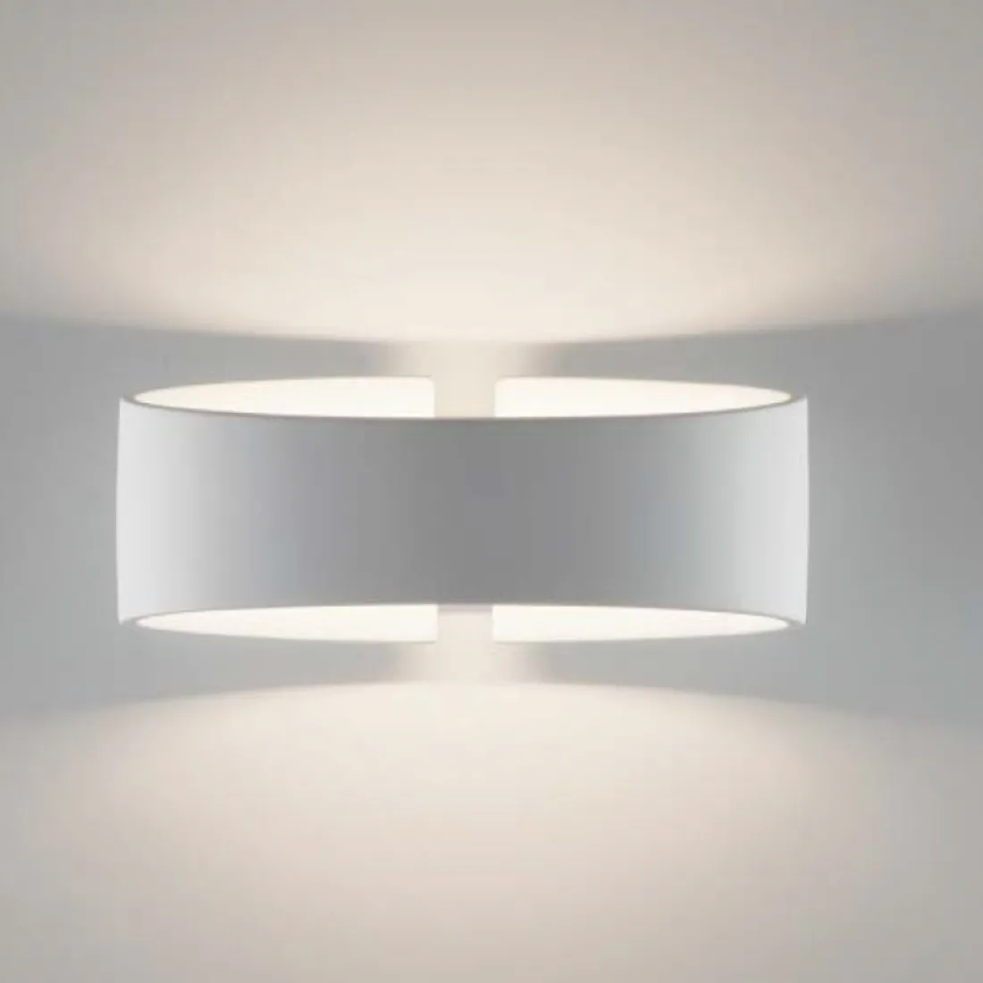 Applique BF-2614B LED 12W plâtre à peindre bande biémission lampe mur intérieur IP20