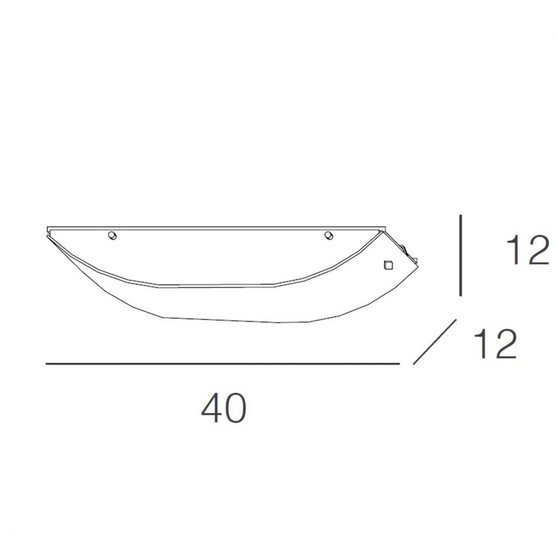 Applique LINEAR MAD 1075 A40 Top Light