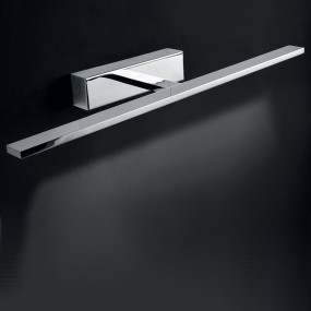 Aplique de pared Illuminando TANGO 12W LED 1190LM aplique de pared baño espejo marco moderno ultramoderno metal cromo interior