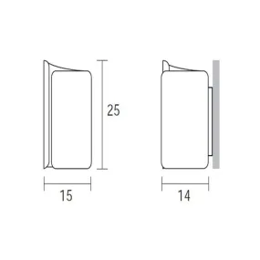 Applique PAPIRO Selene illuminazione