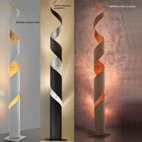 Lampadaire LED en métal à...