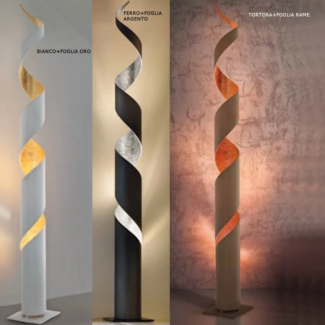 Lampadaire FB-TRUCIOLO 2084 T LED lampadaire moderne en métal dimmable intérieur en métal