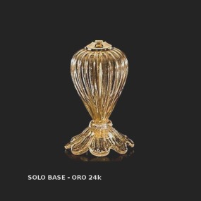 Abat-jour classica Sylcom TEODORA 1462 22 E14 LED vetro soffiato lampada tavolo