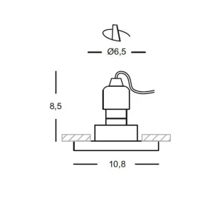 GE-GFA322 Gea Led spot encastré