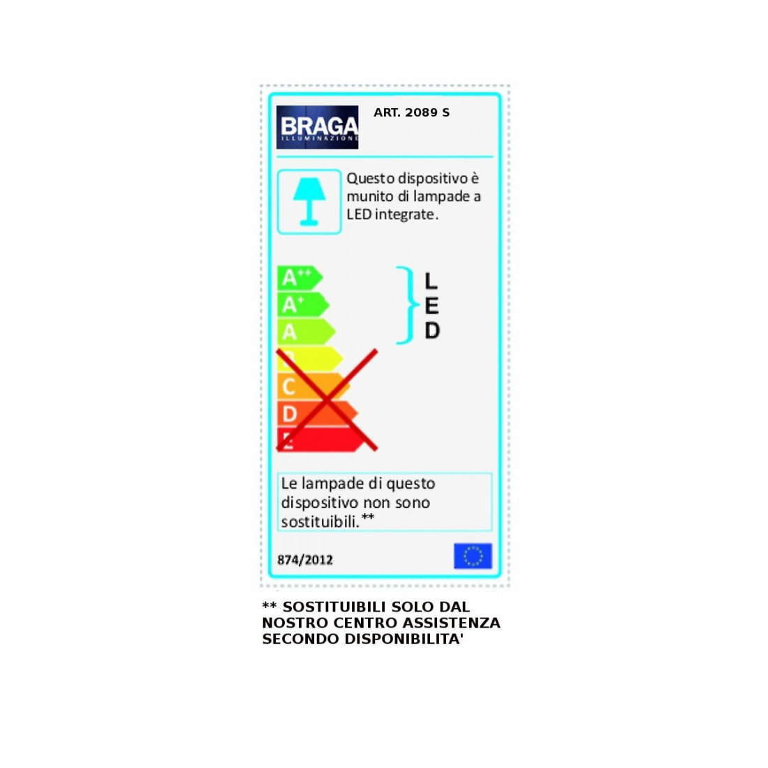 Lampadario FB-ELLE 2089 S 48W LED 2350LM touch dimmer biemissione metallo bianco nero sospensione ufficio rettangolare