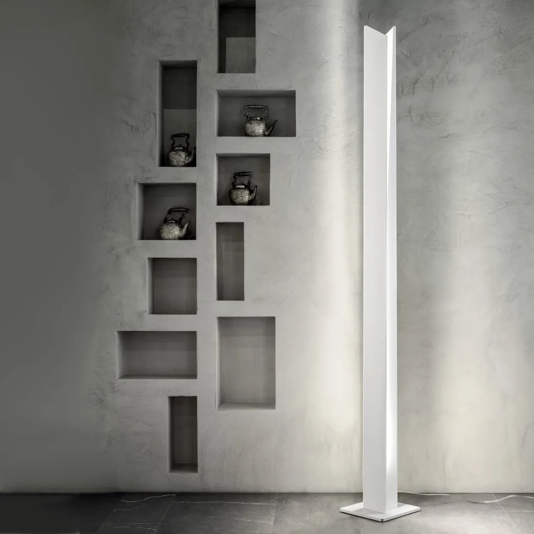 Lampadaire FB-LITHOS 2112 T 30W LED lampadaire intérieur moderne en métal dimmable