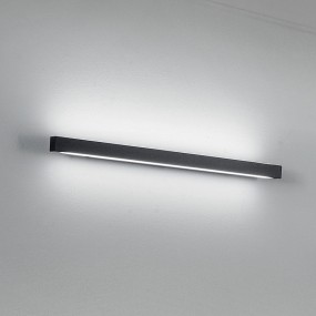 Applique FB-ELLE 2089 A70 26W LED 2350LM bianco metallo bianco nero lampada parete rettangolare biemissione moderna interno