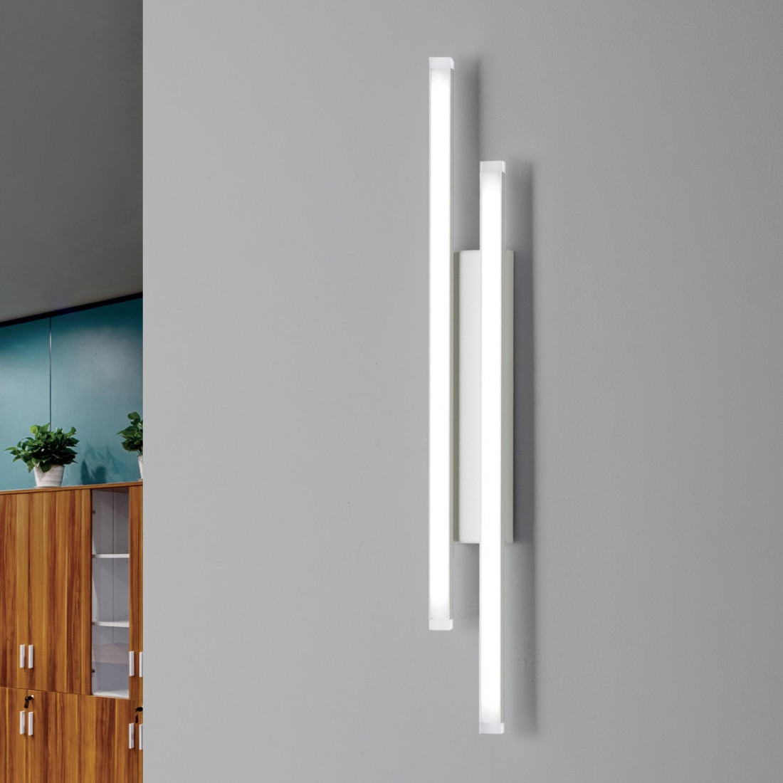 Applique murale FB-RAY 2125 A2 16W LED 1300LM méthacrylate blanc métal lampe murale ultramoderne intérieur moderne