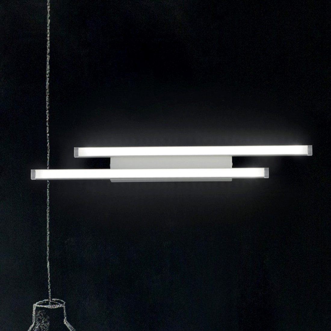 Applique murale FB-RAY 2125 A2 16W LED 1300LM méthacrylate blanc métal lampe murale ultramoderne intérieur moderne