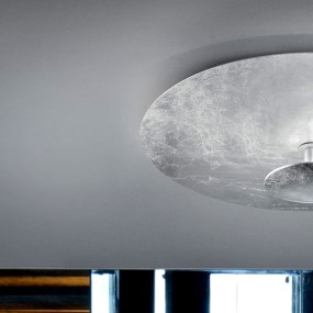 Plafoniera FB-PIANETA 2106 PL45 45W LED 4050LM metallo lampada soffitto tonda luce indiretta interno
