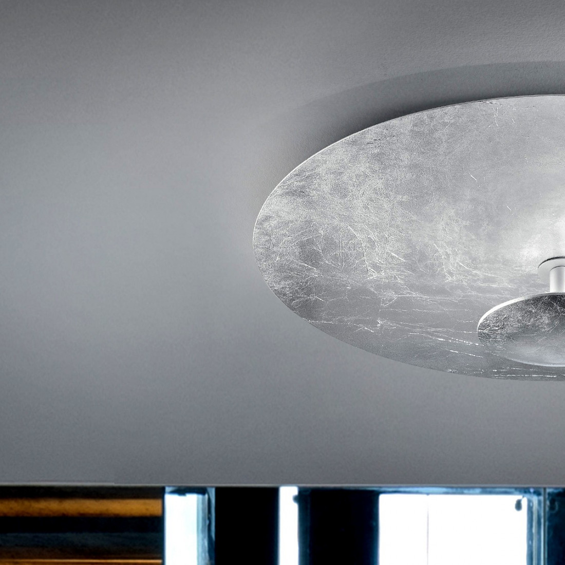 Plafonnier FB-PLANET 2106 PL45 45W LED 4050LM plafonnier rond en métal lumière indirecte intérieur