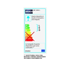 Abat-jour FB-NUVOLA 4.5W Lampe de table moderne à LED en méthacrylate opale blanc