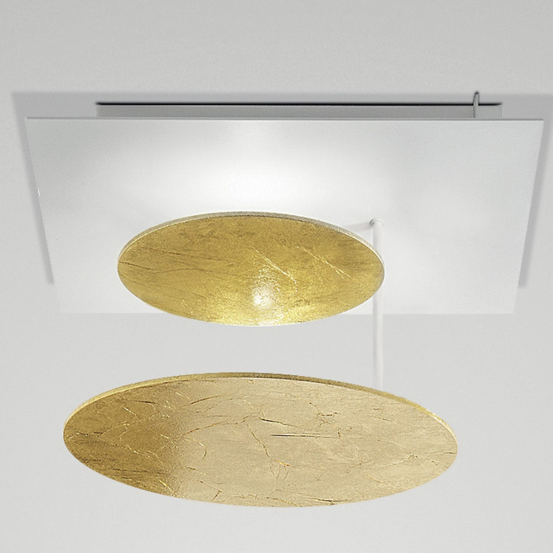Plafoniera FB-ROTARY 2116 PL35 40W LED 3600LM cerchi orientabili metallo lampada soffitto moderna tonda interno