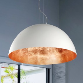 Sospensione FB-DUNE LED moderna lampadario cupola metallo interno