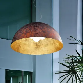 Lampadario FB-DUNE 561 S E27 LED 70cm cupola moderna multiluce lampadario metallo interno E27