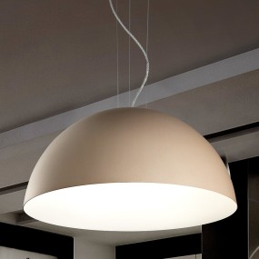 Lustre FB-DUNE 561 S E27 LED 50cm dôme moderne intérieur lustre en métal E27