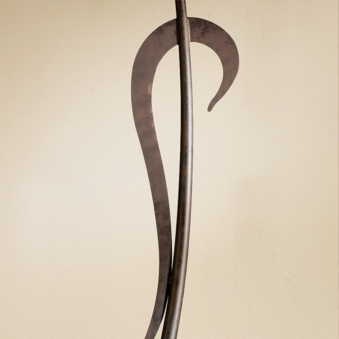 Lampadaire LM-4280 1P E27 LED DIMMABLE lampadaire rustique classique en métal vieilli intérieur en verre