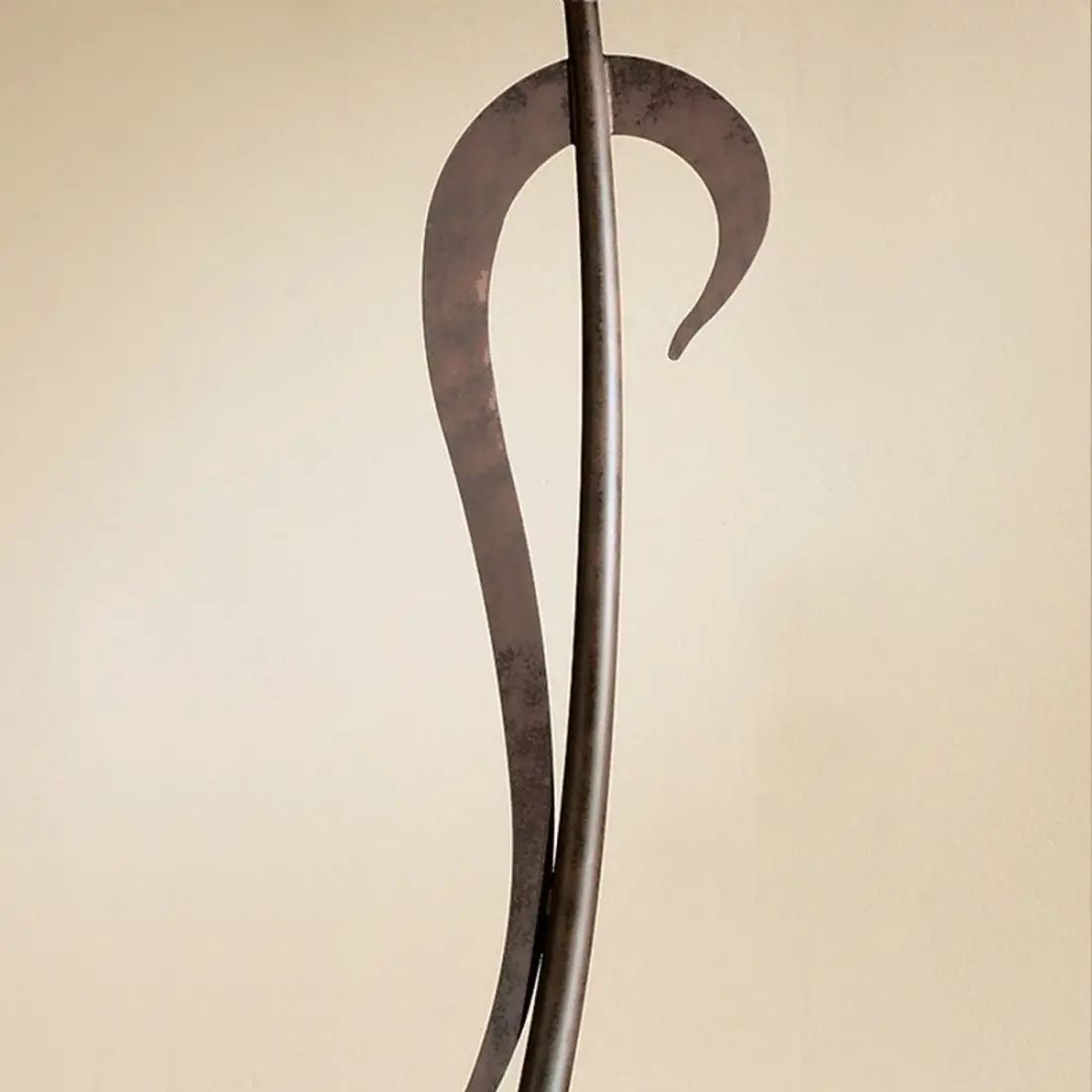Lampadaire LM-4280 1P E27 LED DIMMABLE lampadaire rustique classique en métal vieilli intérieur en verre