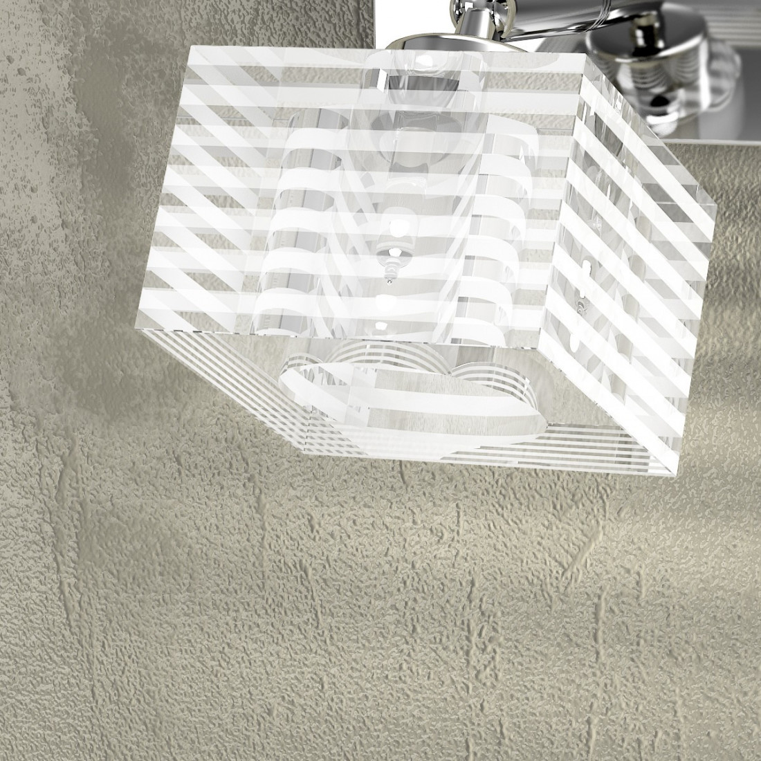 Track TP-METROPOLITAN 1047 F4 G9 40W 4 lampes plafonnier