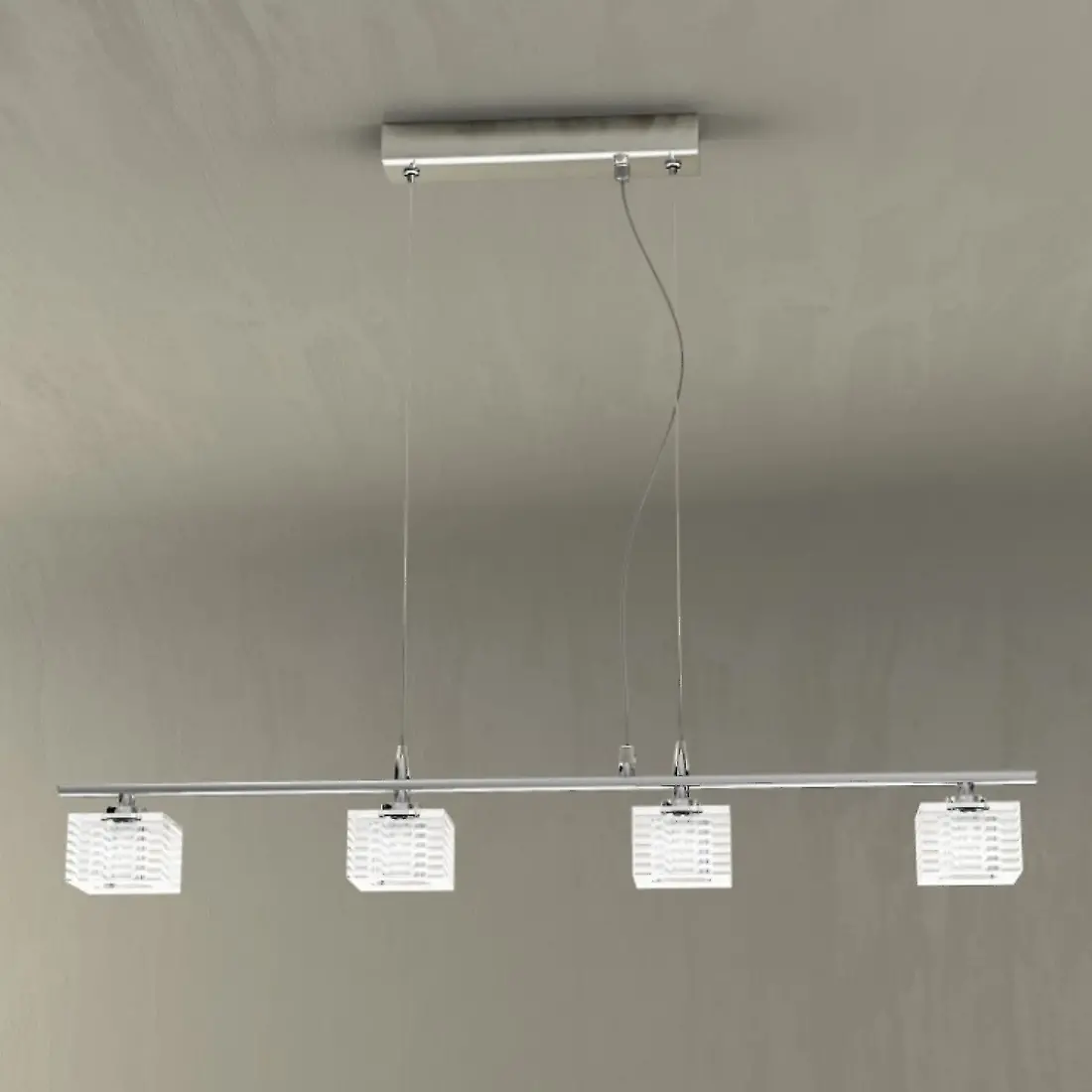 Sospensione TP-METROPOLITAN 1047 S4 G9 40W 4 luci lampada soffitto parete moderna