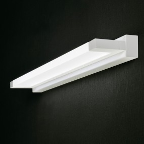 Applique moderno Promoingross SLOT A60 WH LED metallo metacrilato lampada parete