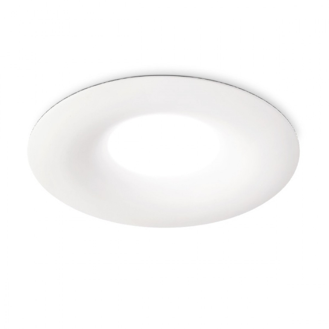 Faretto da incasso LED Ufo tondo bianco, foro incasso 14,5 cm luce bianco  naturale