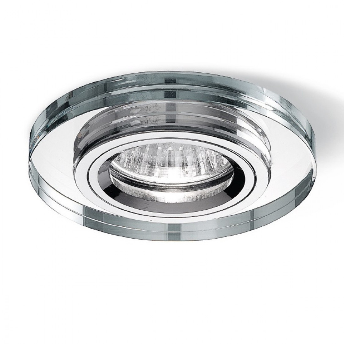 Spot encastré GE-GFA32 GFA320 GU10 LED rond miroir verre IP20 Spot encastré GE-GFA32 GFA320 GU10 LED rond miroir verre IP20
