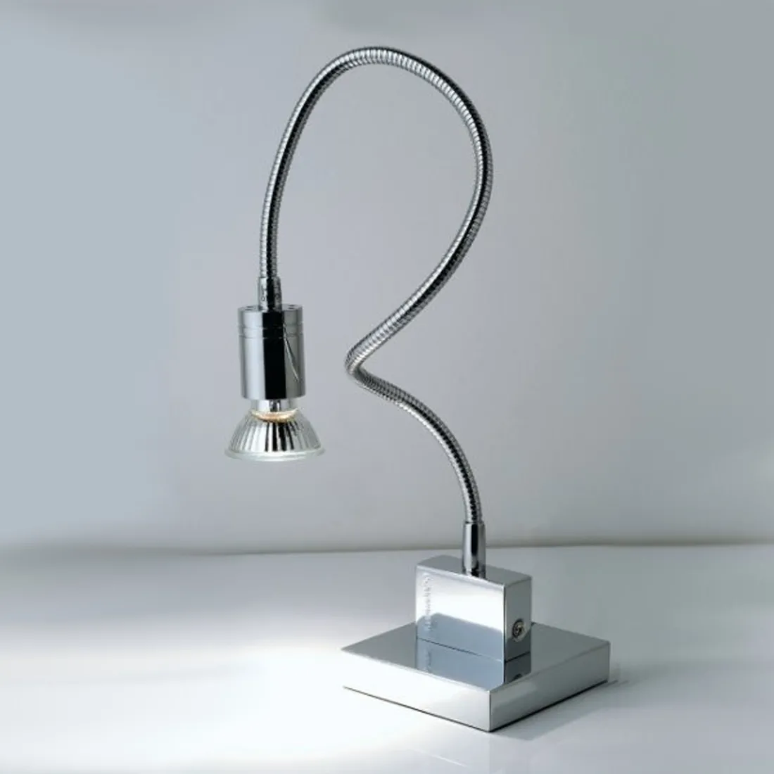 Abat-jour IL-GINEVRA FLEX Led tavolo orientabile moderna metallo interno GU10