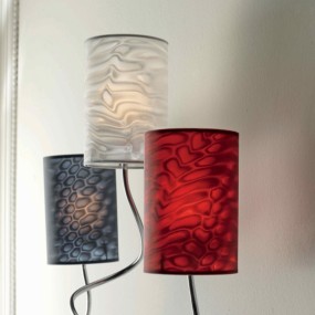 Applique Illuminando GINEVRA CHIC 1 G9 LED PVC metallo moderna modellabile interno