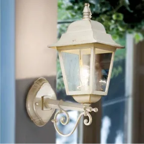 Applique d'extérieur FE-GORIZIA décorée aluminium E27 IP43