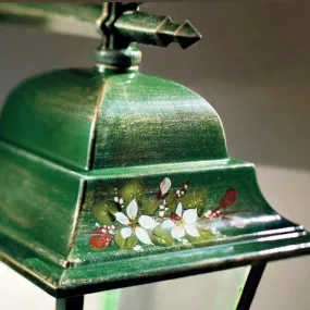 Applique FE-GORIZIA A104 AP E27 LED IP43 esterno braccio lampada parete alluminio decorato