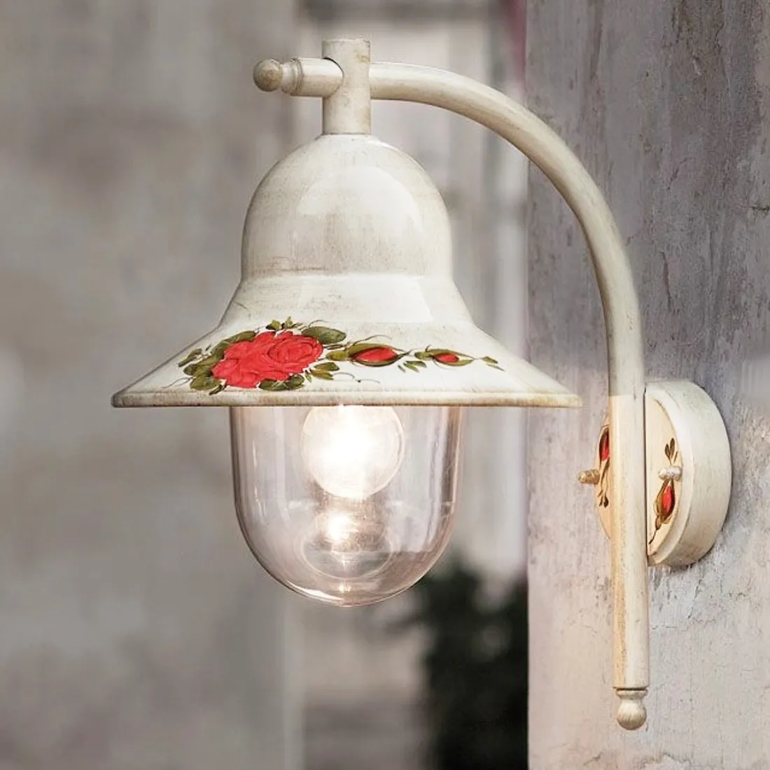 FE-IMPERIA E27 Applique LED applique décorative en aluminium à bras classique