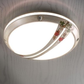 Plafoniera classica Ferroluce BRINDISI A551 PL E27 LED alluminio lampada soffitto parete