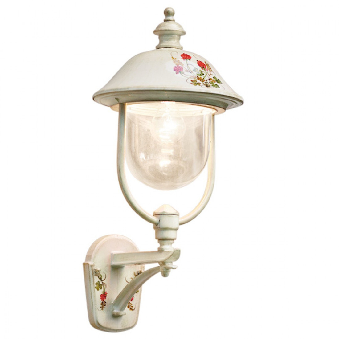 Applique FE-BARI A301 AP E27 LED IP43 alluminio decorato artigianale lampada parete classica esterno