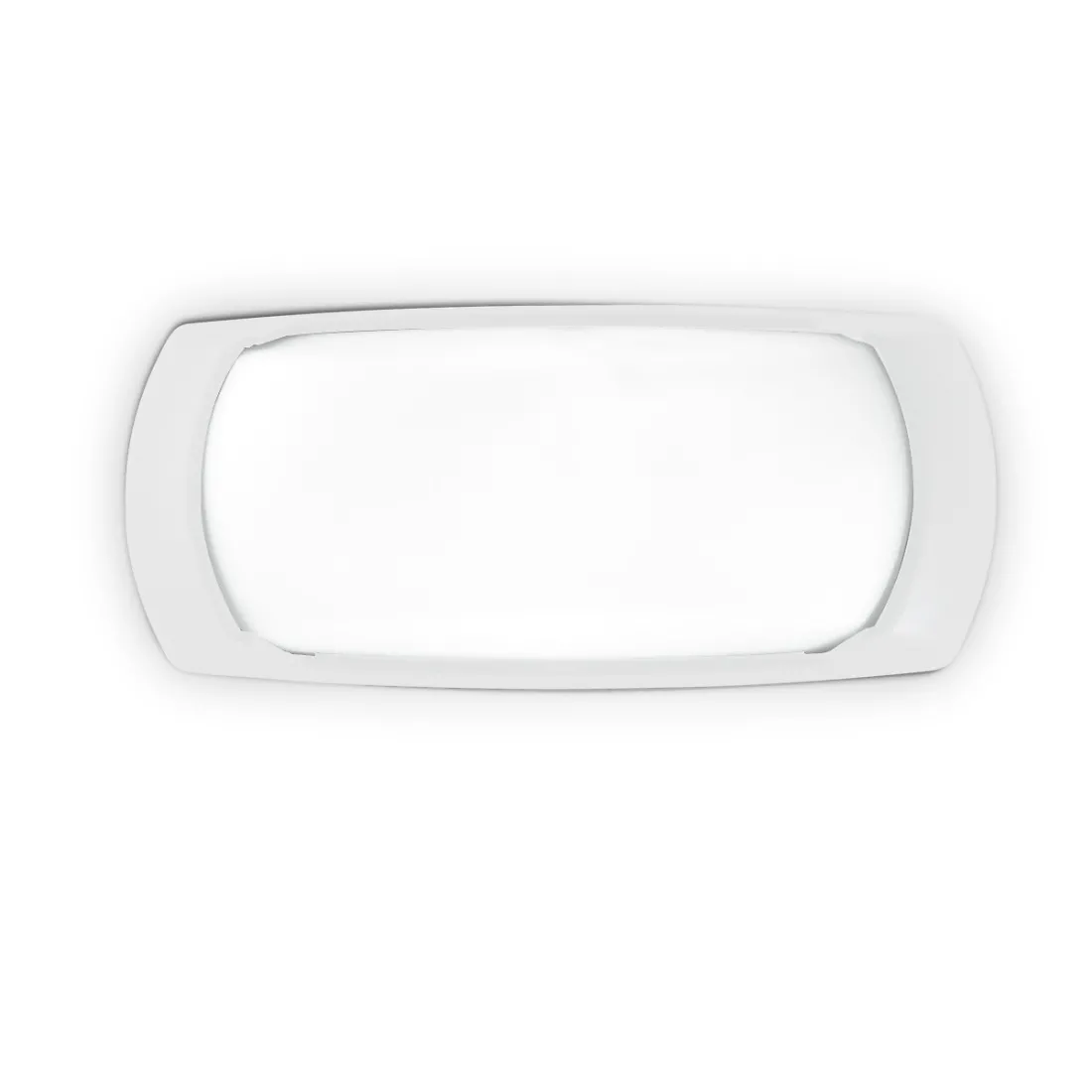 Applique ID-FRANCY 1 AP1 E27 Led resina esterno bi-emissione lampada parete moderna IP66