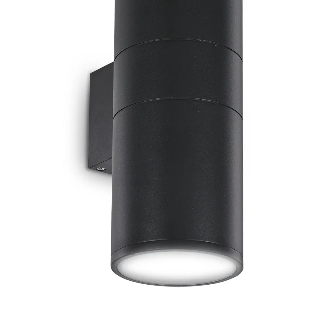 ID-GUN AP2 BIG E27 Applique murale à LED IP44 applique murale extérieure en aluminium cylindre double-tête moderne