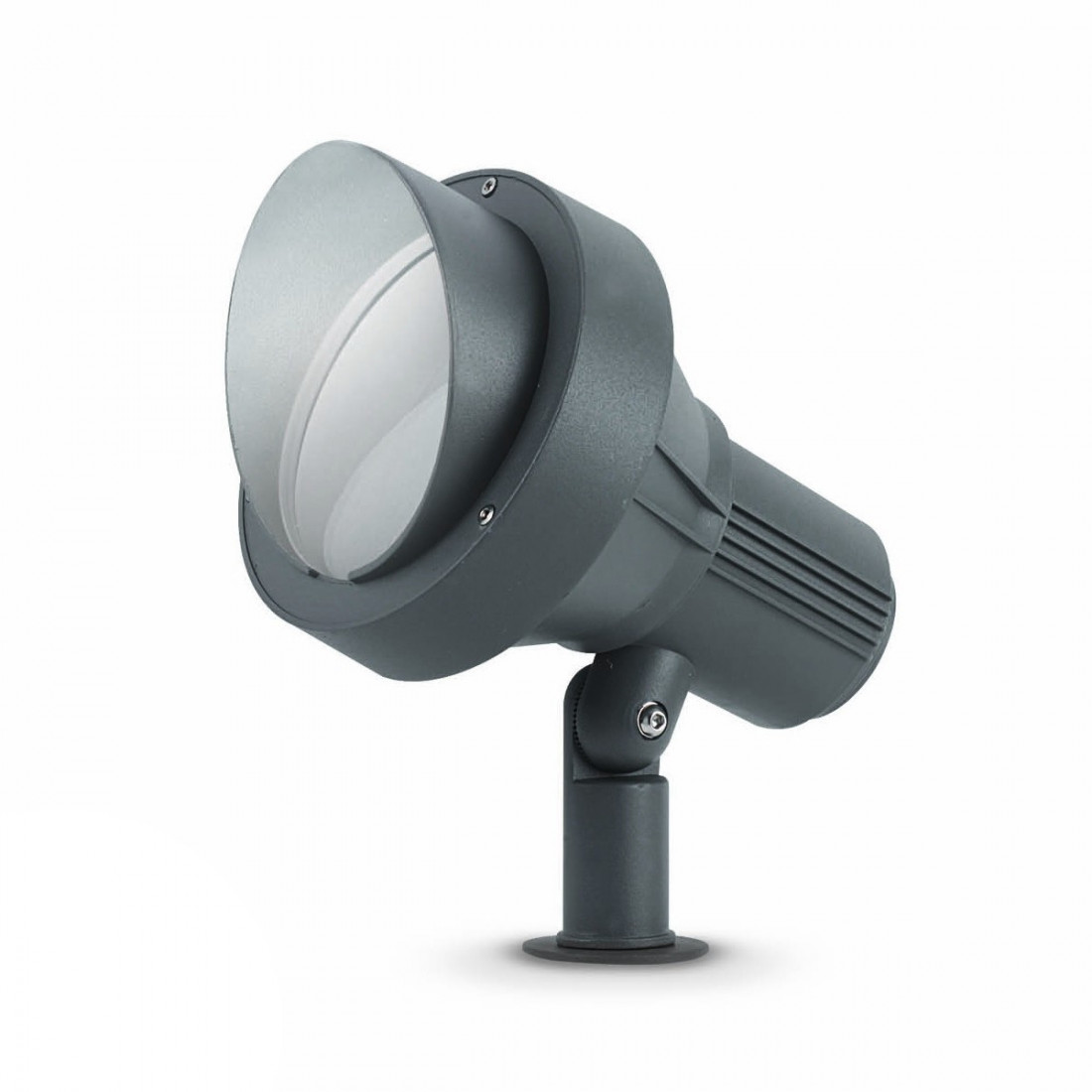 Picchetto ID-TERRA PT1 BIG E27 LED IP65 moderno alluminio antracite faretto esterno terra orientabile