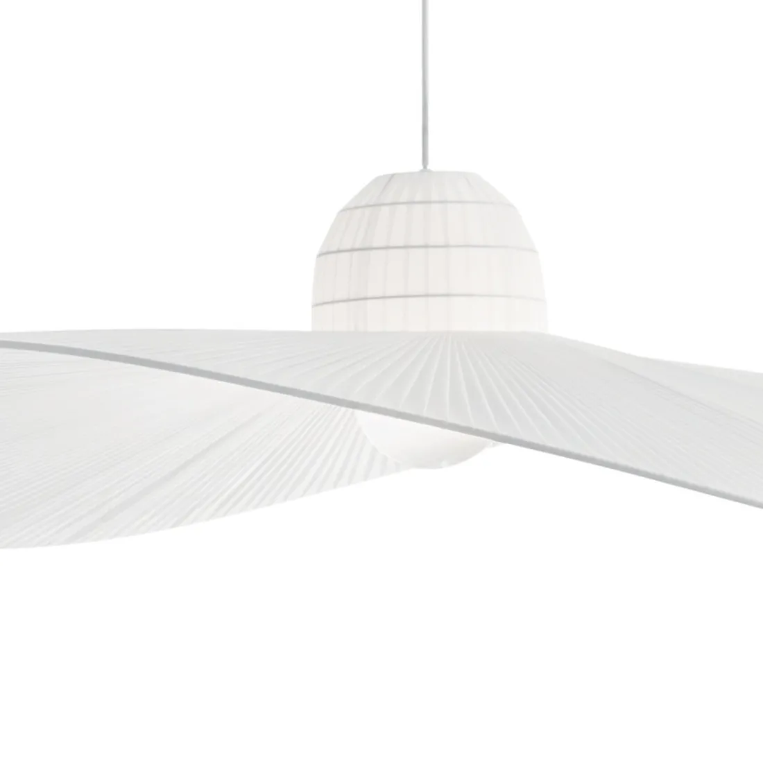 Suspension ID-MADAME SP1 E27 LED lustre noir métal blanc mat lustre moderne intérieur sombrero